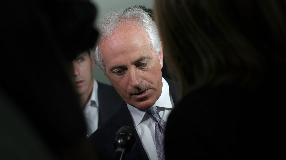 Corker era una de las apuestas para secretario de Estado. Corker