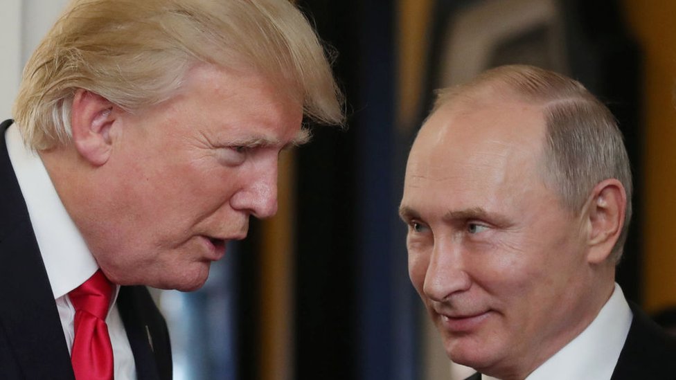 Donald Trump y Vladimir Putin.