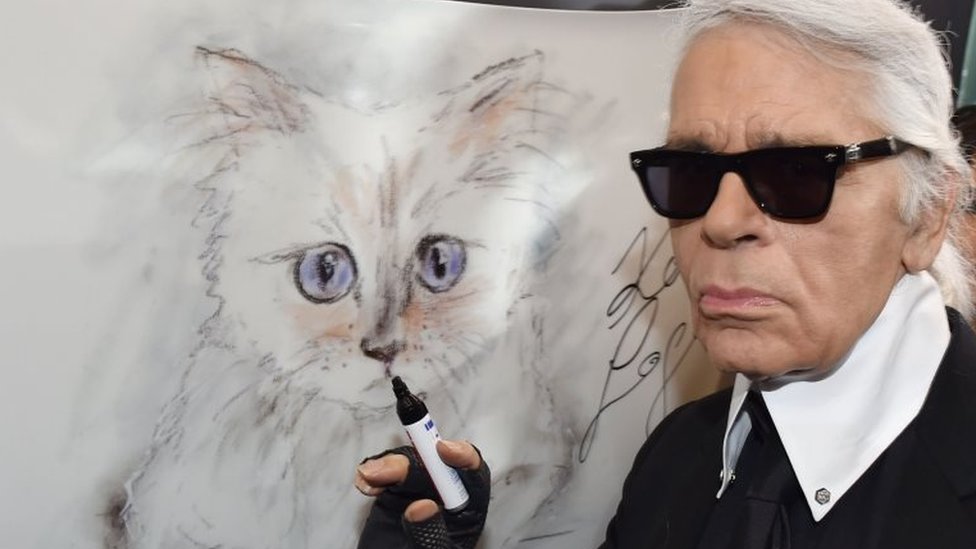 Karl Lagerfeld Iconic Chanel Fashion Designer Dies Bbc News