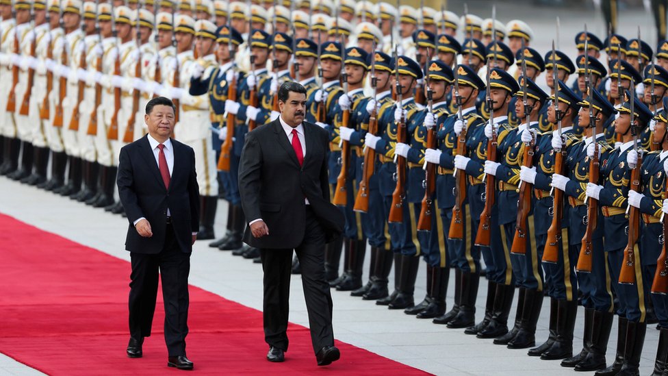 مادورو والرئيس الصيني