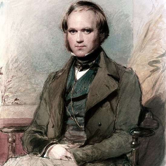 Charles Darwin de joven