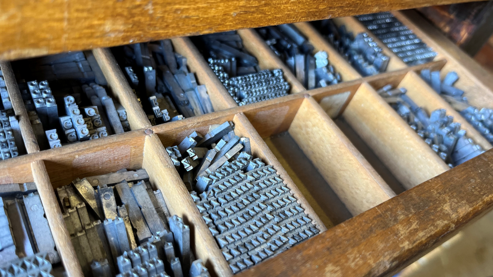 printing press letters