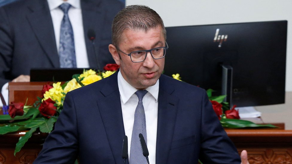 Mickoski je 46 godišnji lider VMRO DPMNE