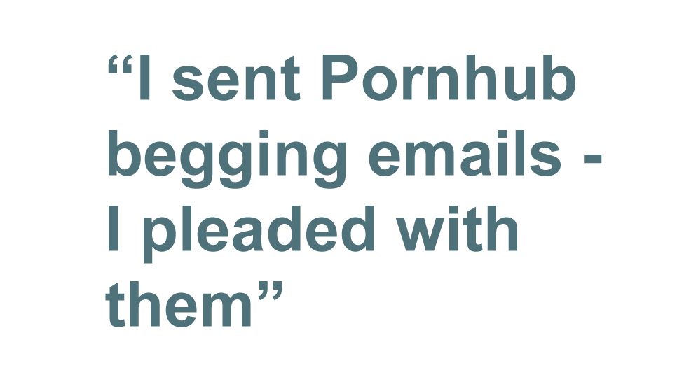 Quotebox: Я отправлял на Pornhub письма с просьбами - я умолял их