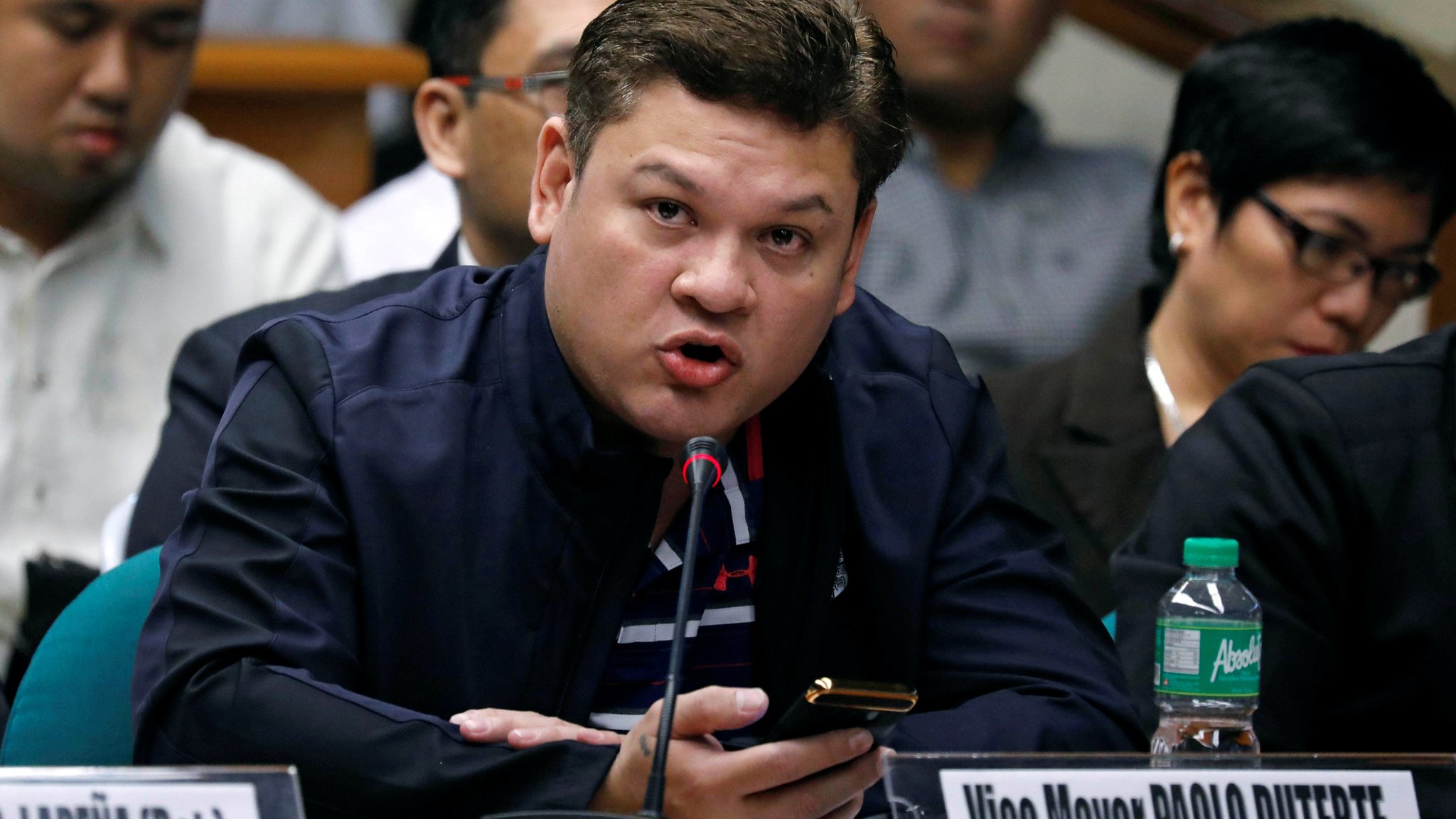 Philippine President Duterte's son denies drugs role
