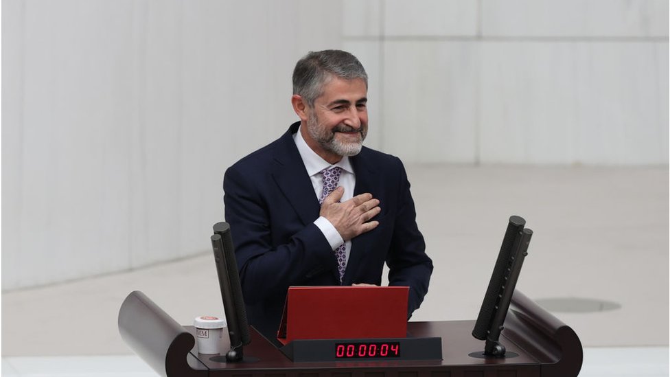 وزير المالية التركي الجديد نورالدين نباتي