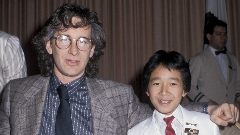 Reditelj Stiven Spilberg i Ke Huj Kuan 1985. godine