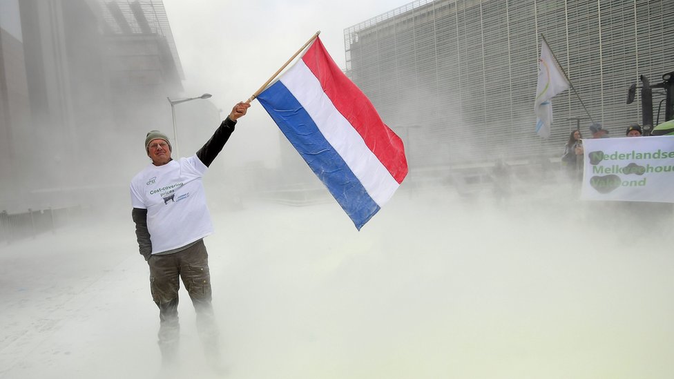 Акция протеста фермеров
