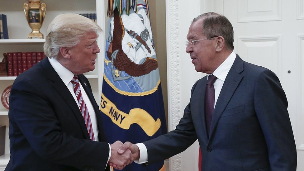 Трамп и Лавров