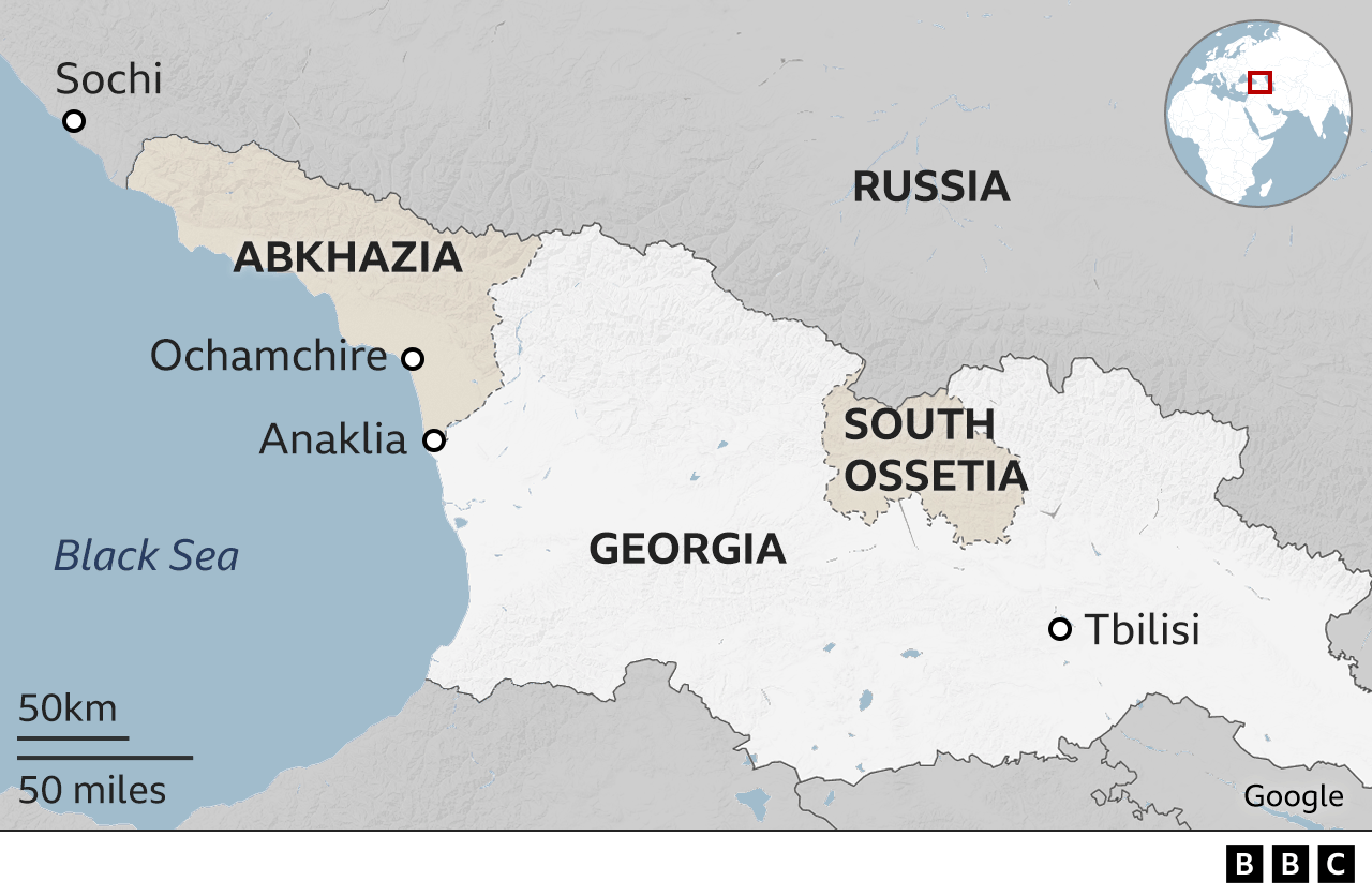 Russia's new Black Sea naval base alarms Georgia