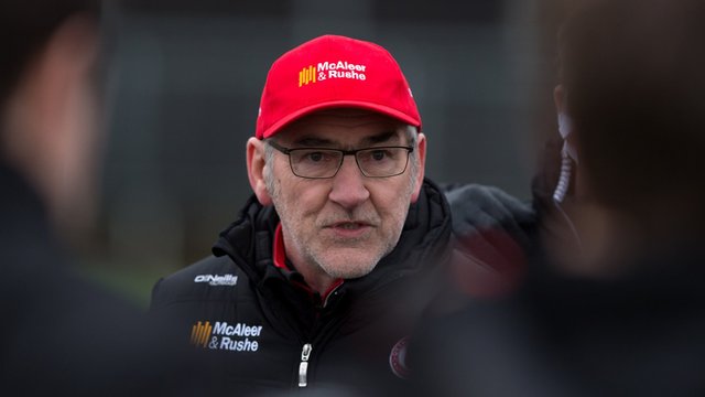 Tyrone manager Mickey Harte