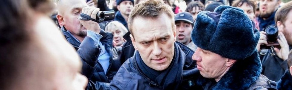 Алексей Навальный задержан в воскресенье