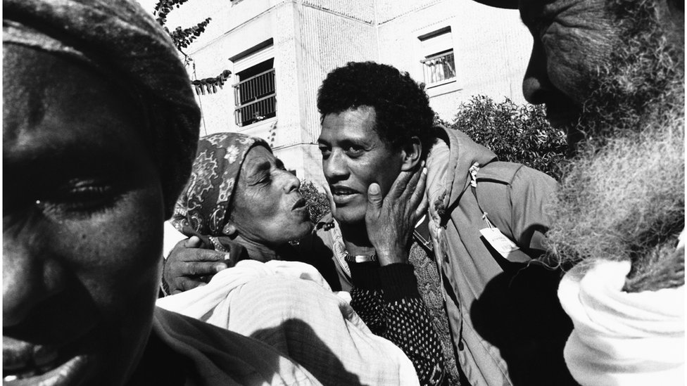 Эфиопские евреи прибывают в Израиль (фото из архива)
