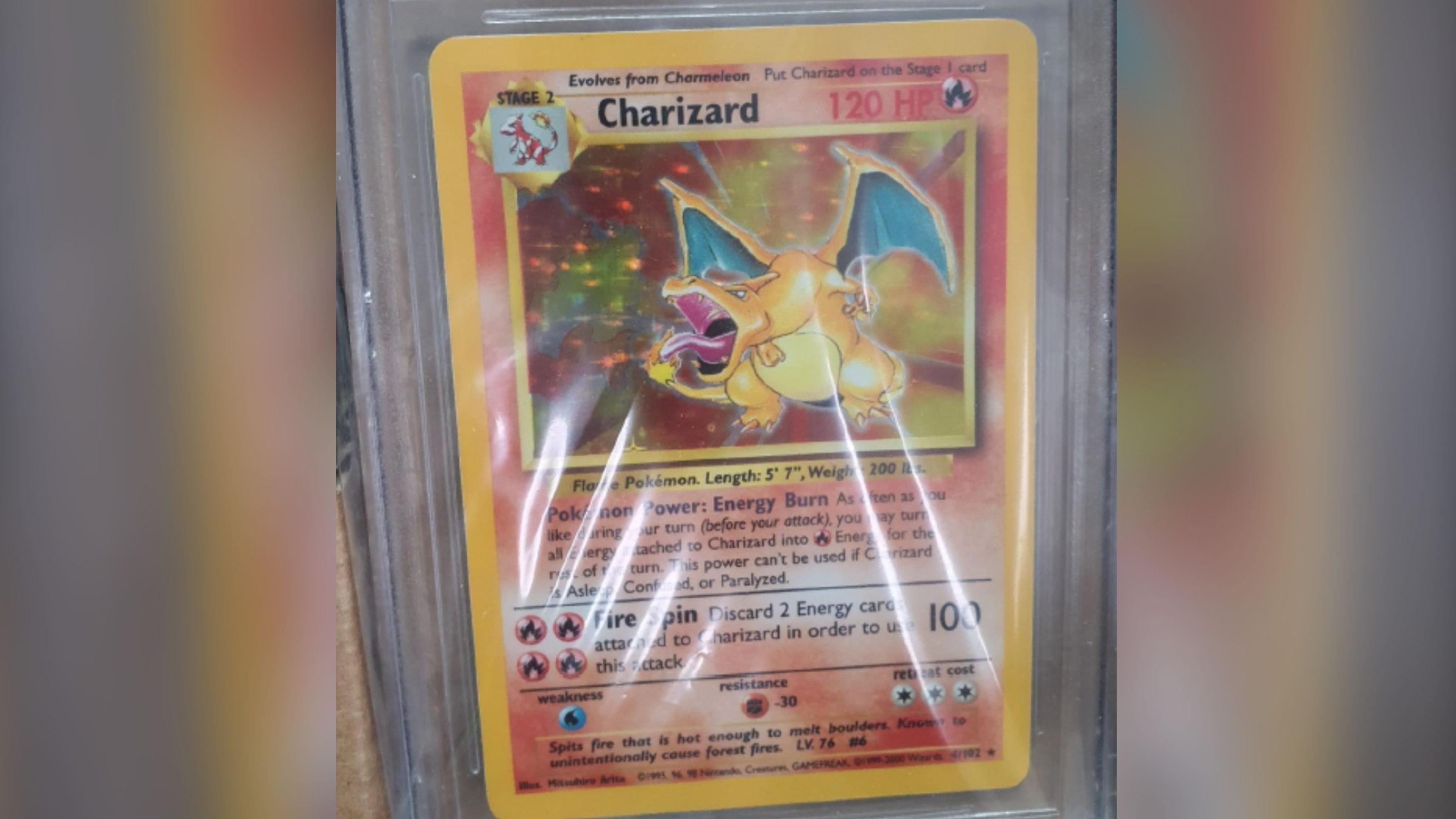 Charizard Pokemon shops card