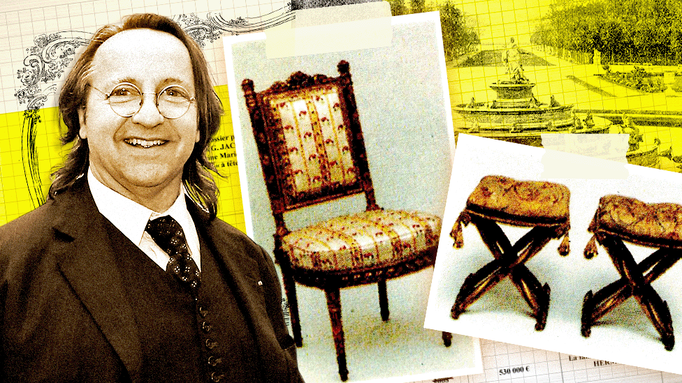 The furniture fraud who hoodwinked the Palace of Versailles - BBC News