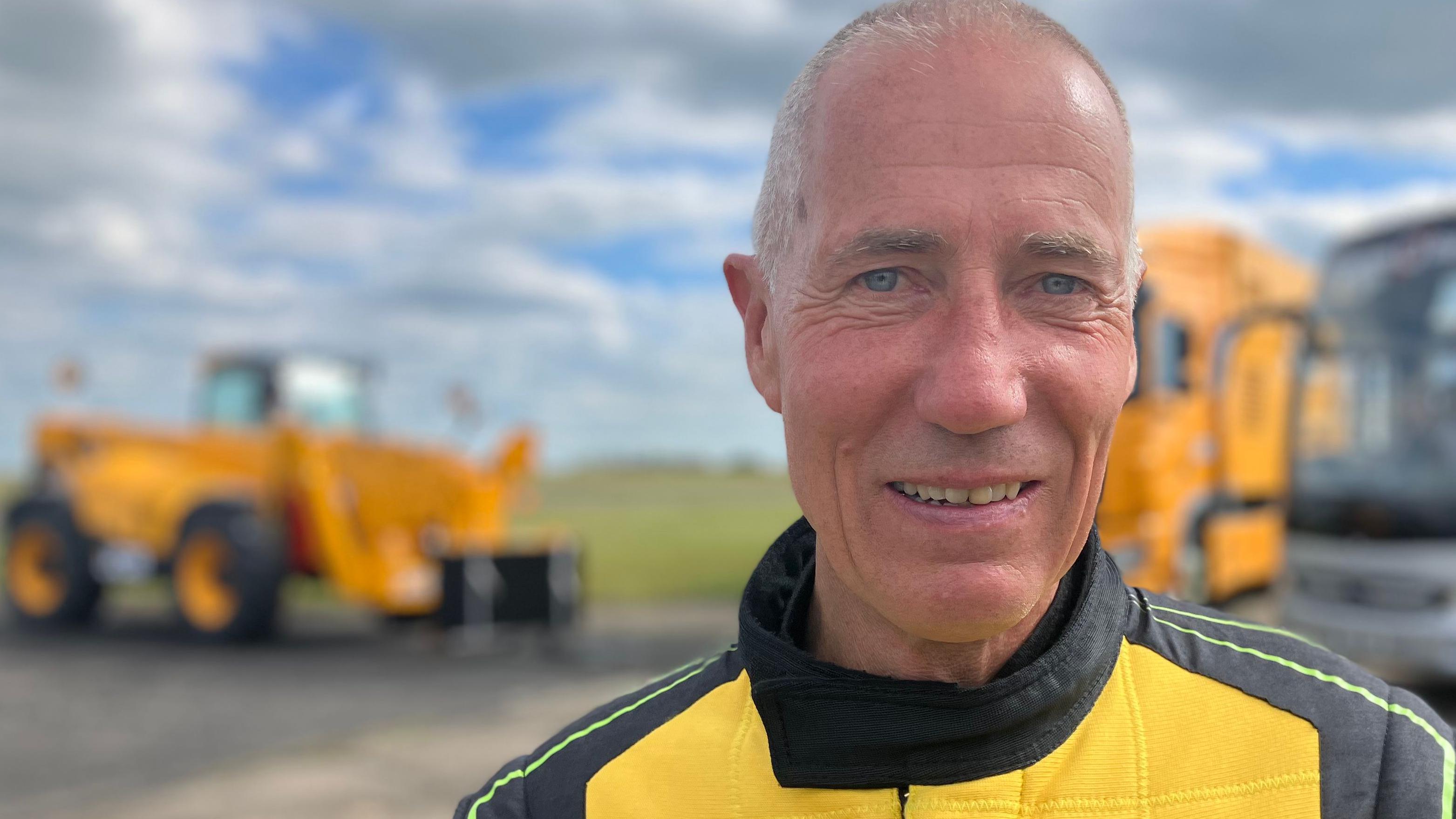 My wife signed me up for world speed record bid' says driver