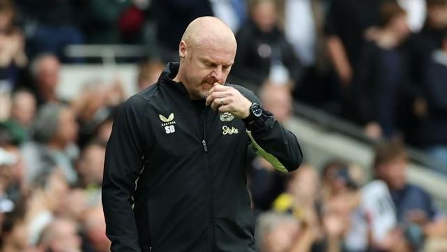 Tottenham 4-0 Everton: Sean Dyche 'under pressure' but Toffees have 'no  money' - BBC Sport