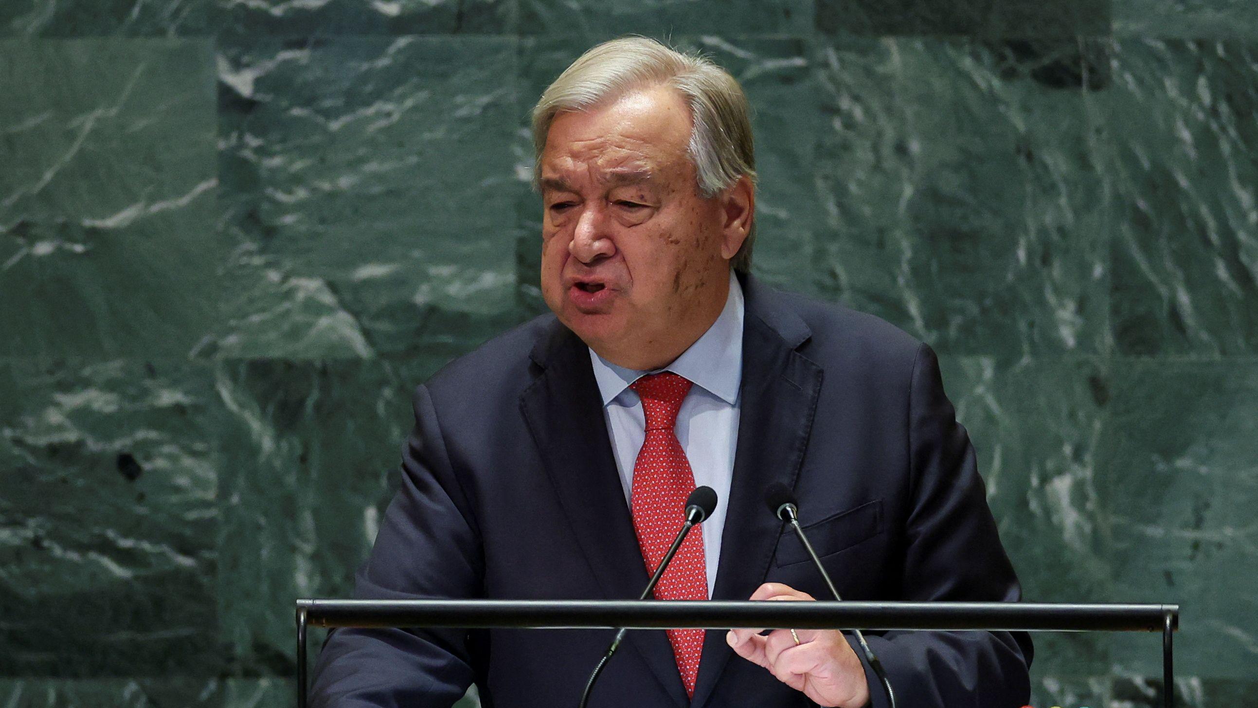 UN Secretary General António Guterres condemns Iran attack after Israel ban