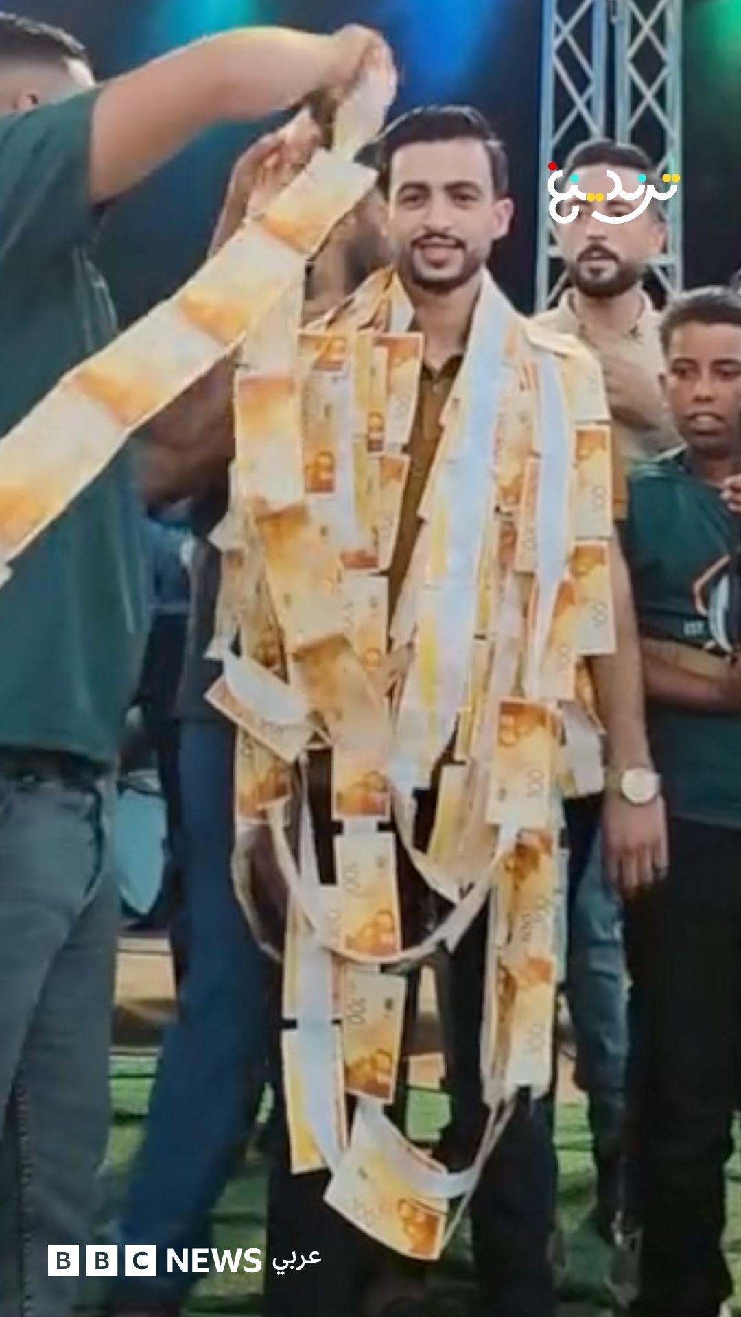 أطول نقوط عريس في غزة
