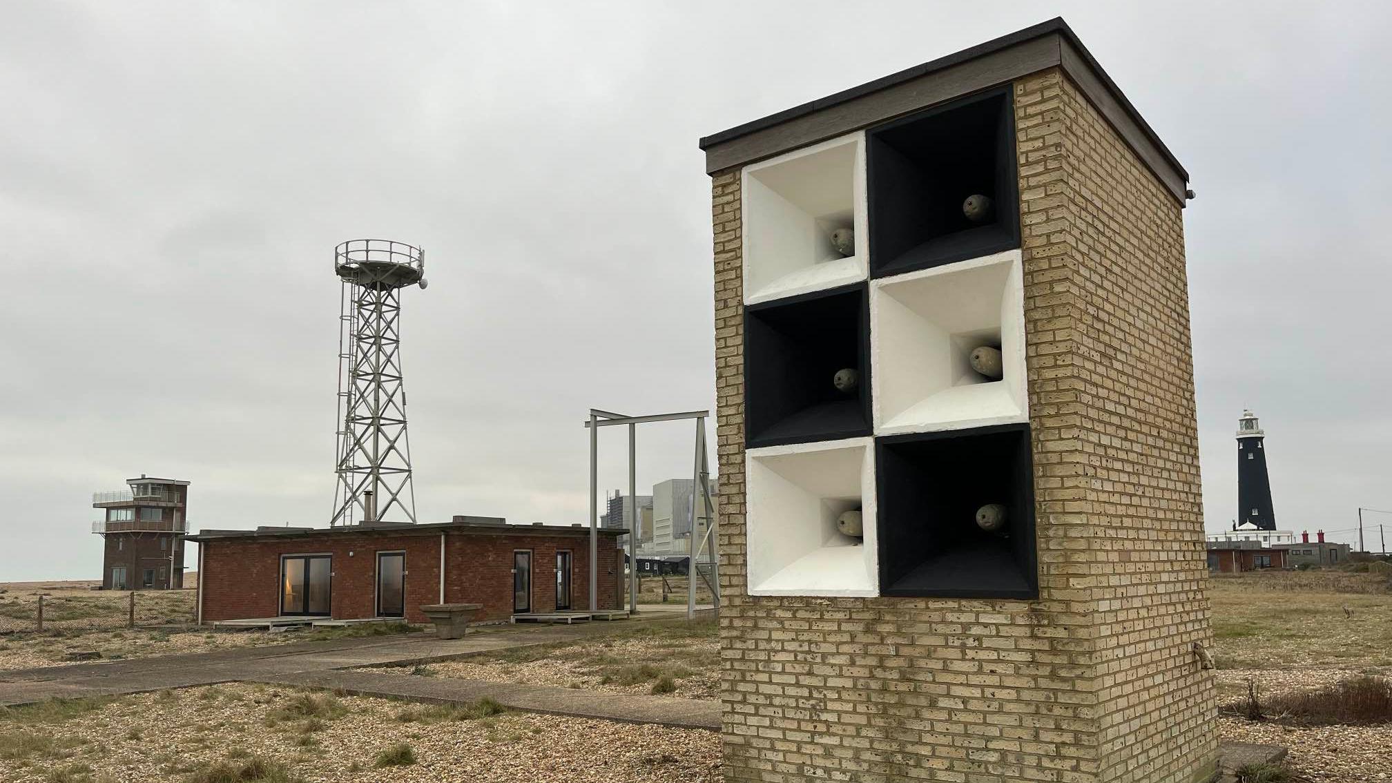 Dungeness: Former foghorn testing station now a holiday let