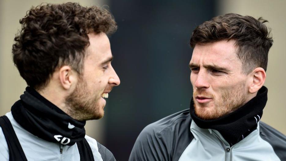 Andy Robertson on Diogo Jota: We'll probably never get over his death - BBC Sport