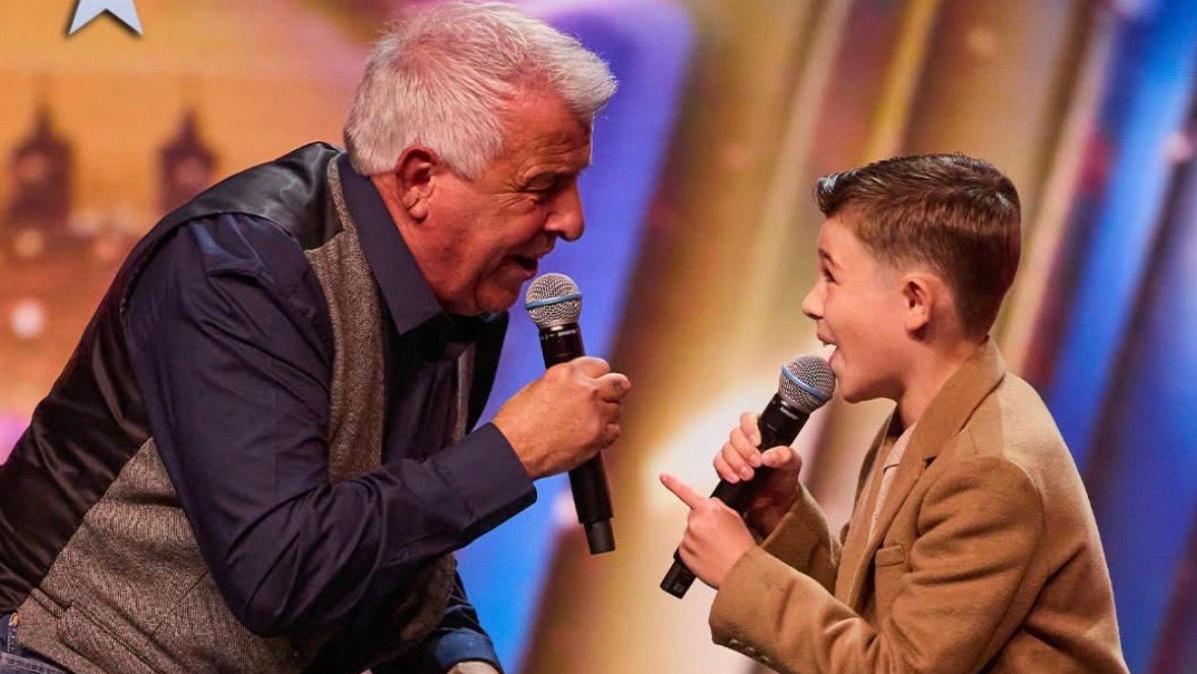 Britain's Got Talent duet with grandson was 'greatest moment' for grandpa