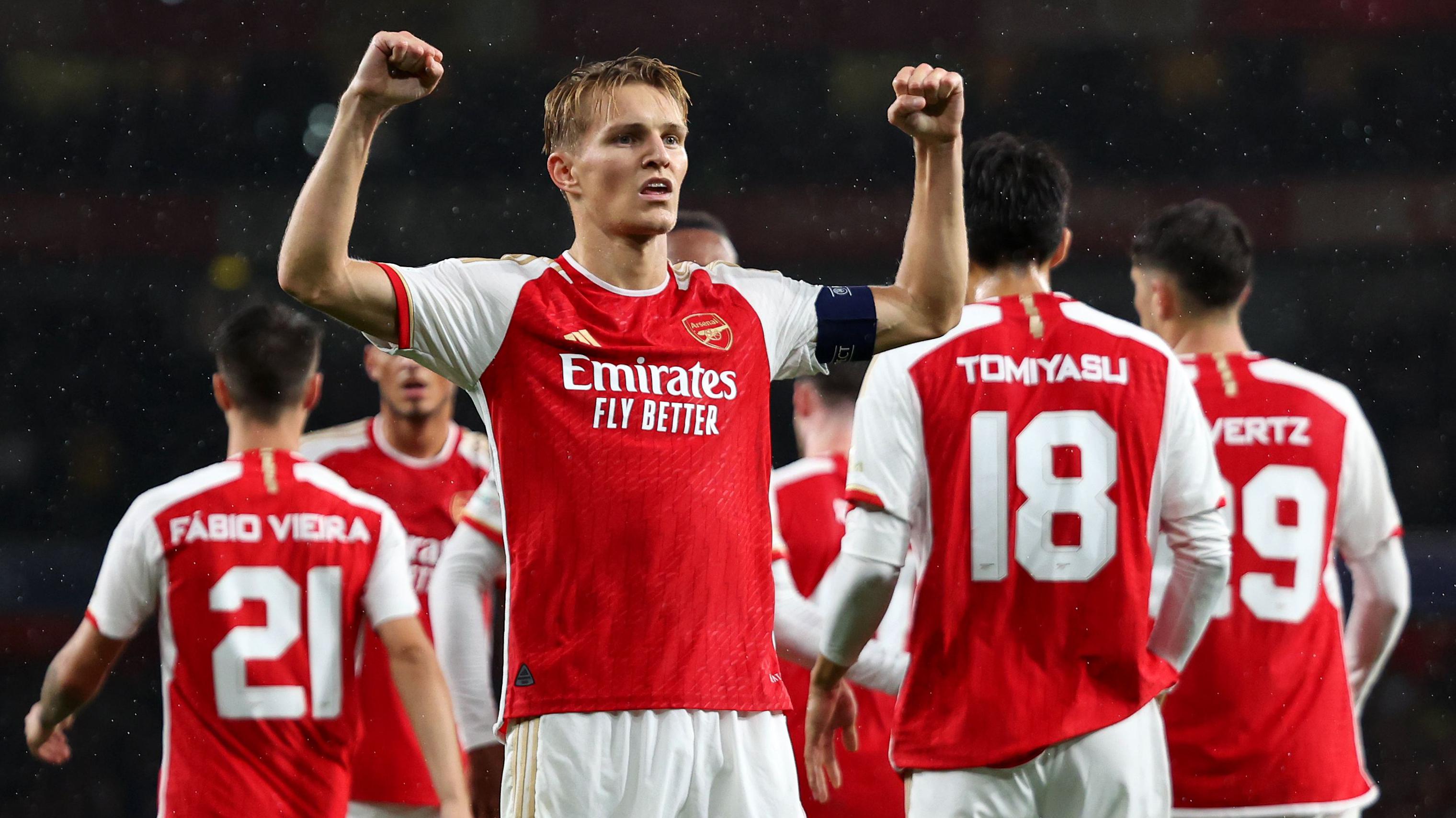 Martin Odegaard: Arsenal midfielder says 'leadership' roles 'bring out  best' in young team - BBC Sport