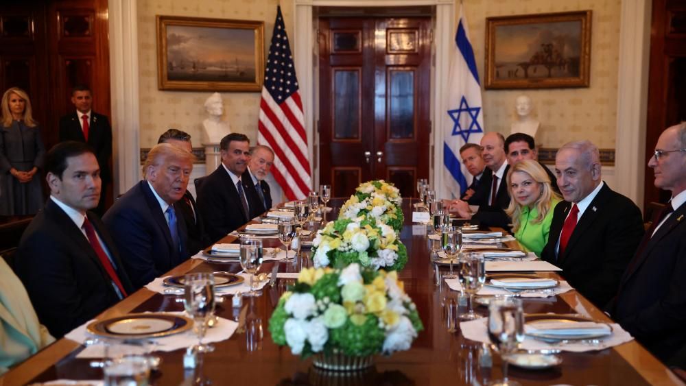 International peace negotiations and diplomatic talks focused on Gaza ceasefire agreement
