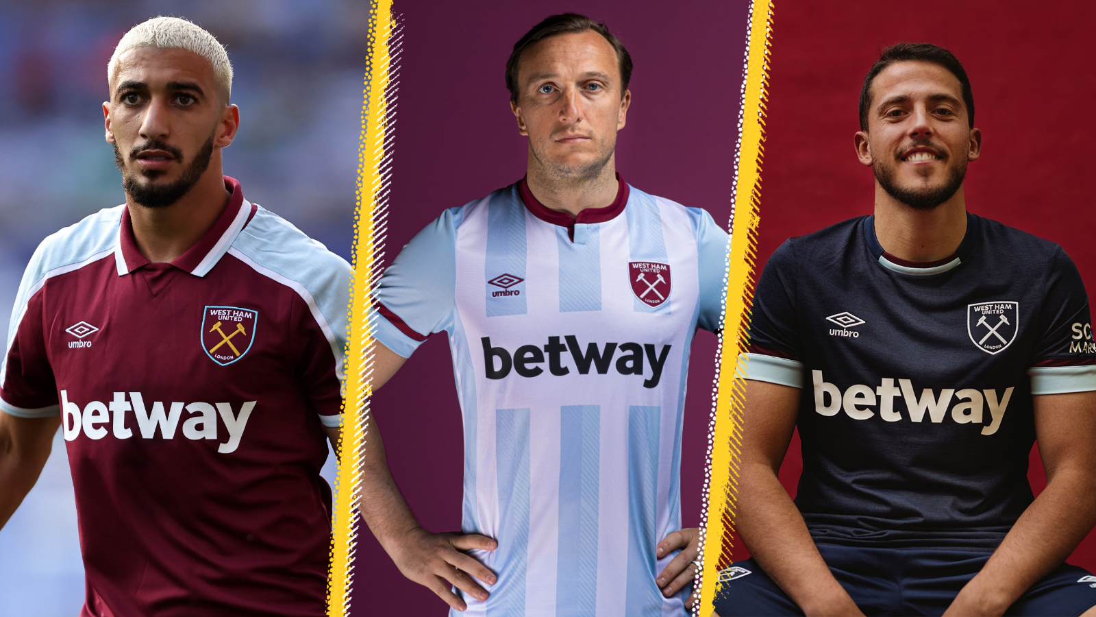 Score verbergen Aan boord West Ham United: New home, away & third kits for 2021-22 - BBC Sport