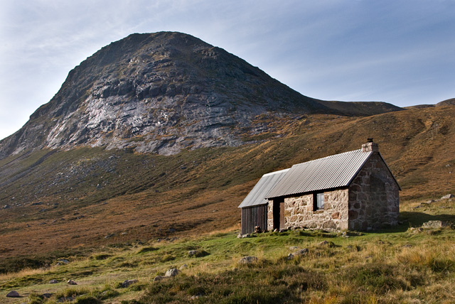 Corrour Bothy in the Cairngorms.