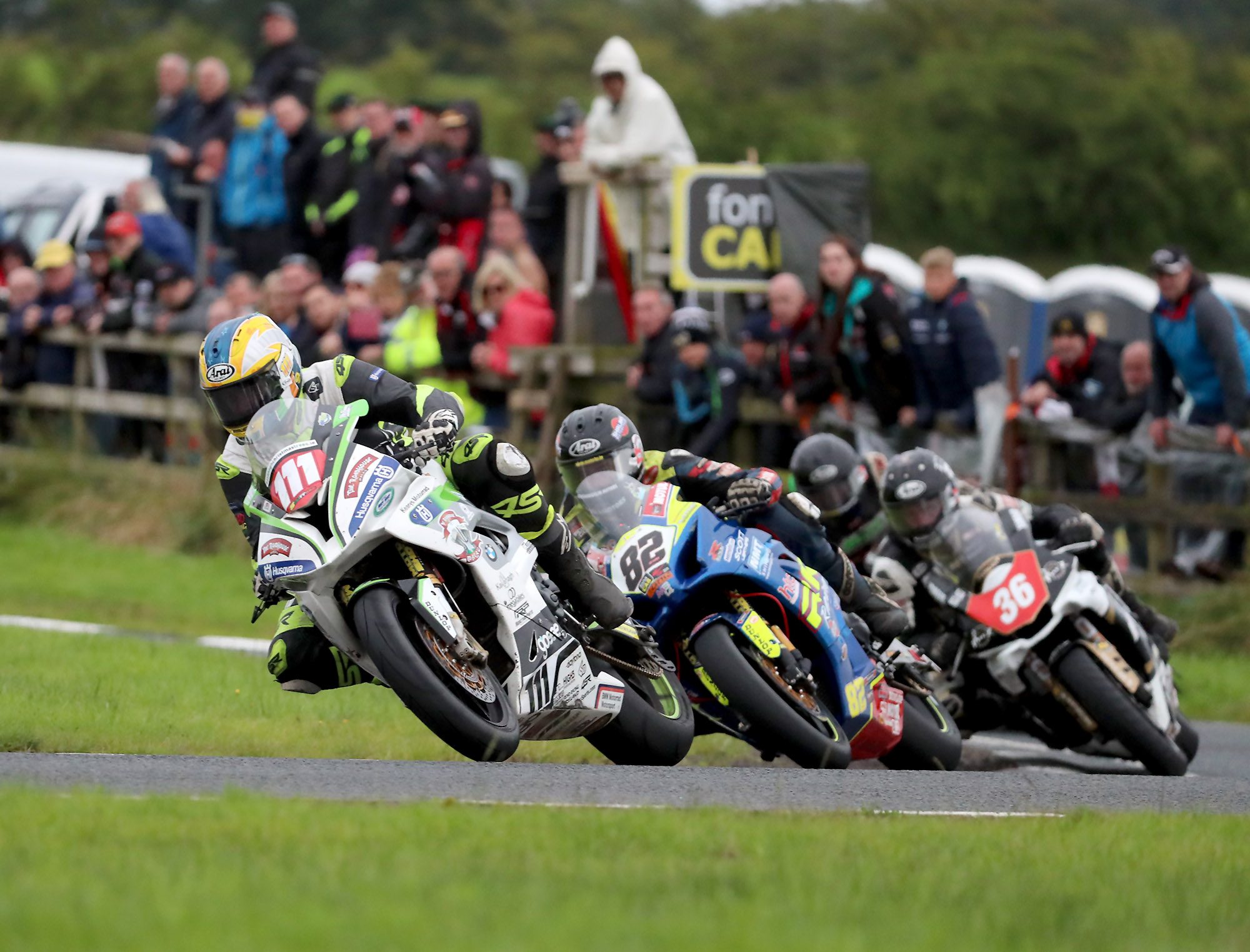 Riders at the Ulster Grand Prix