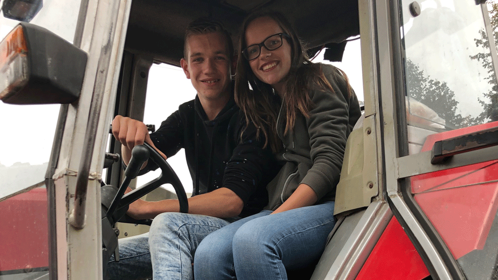 Geert-Jan and Danielle, farmers
