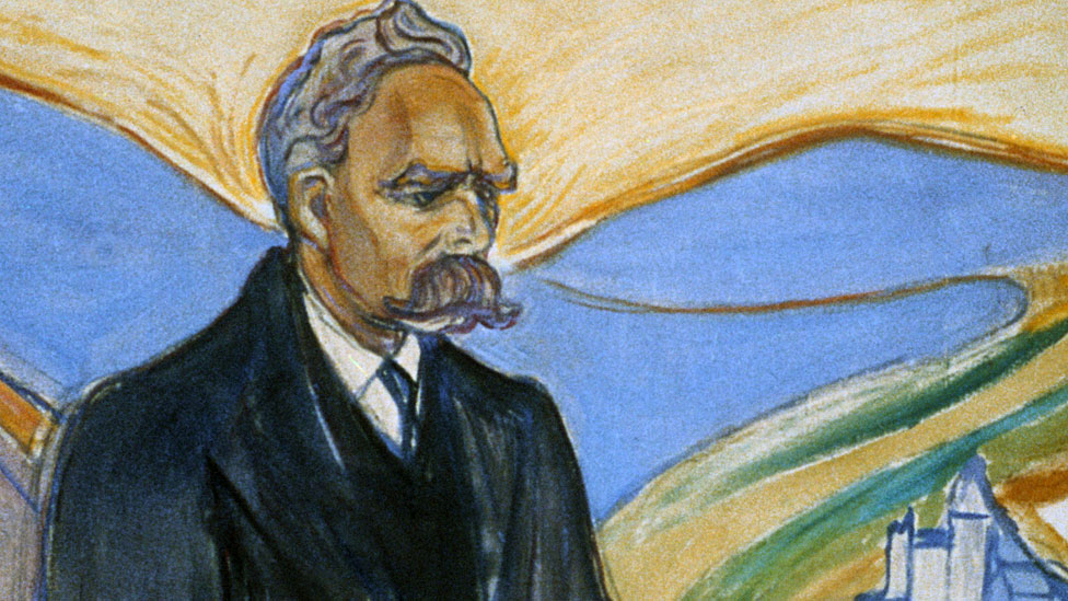 Federico Nietzsche pintado por Edvard Munch