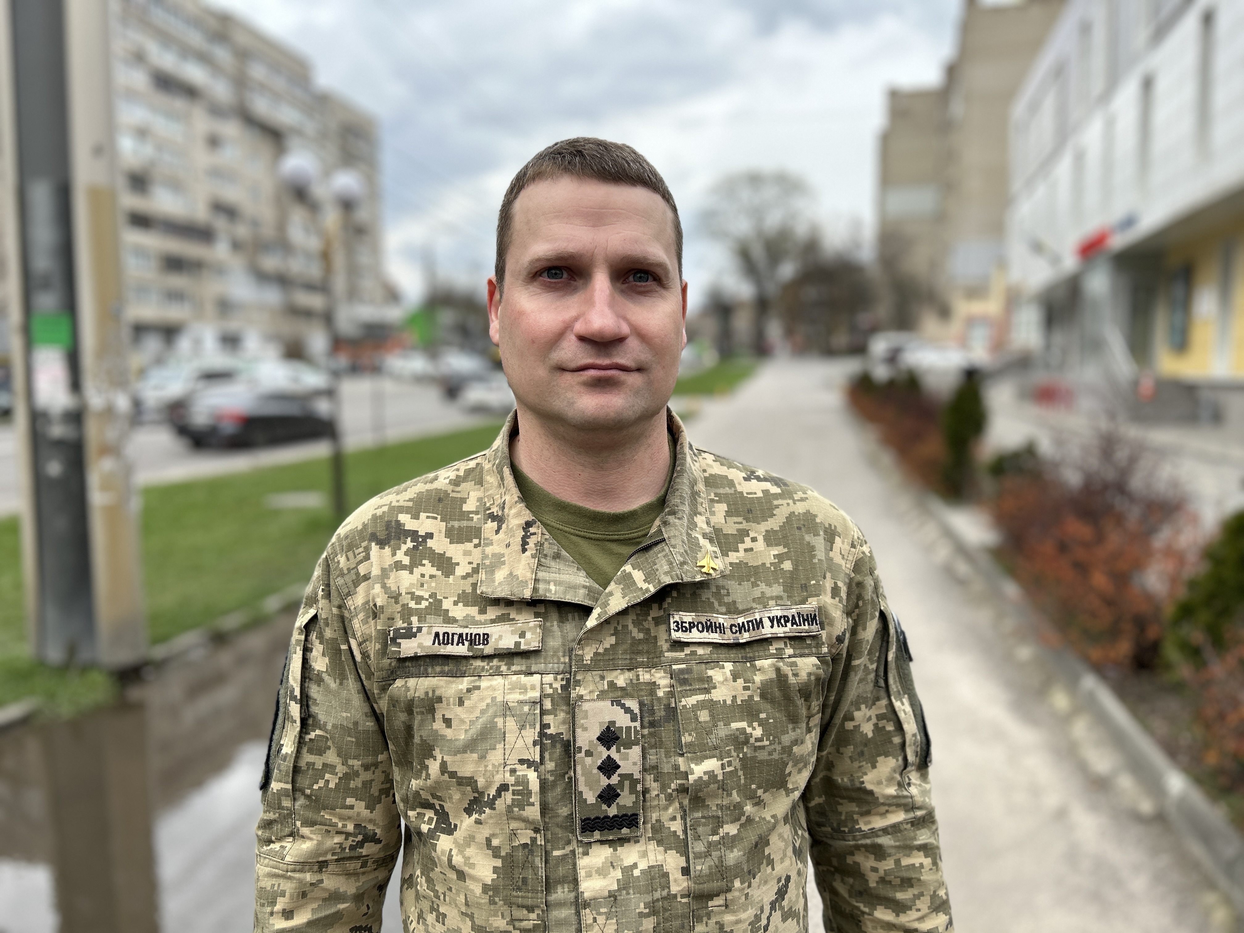 Col Volodymyr Lohachov of the Ukrainian Air Force