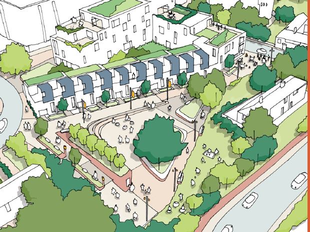 Northampton Borough Council/Northampton Forward's proposals for the Marefair Heritage Gateway development