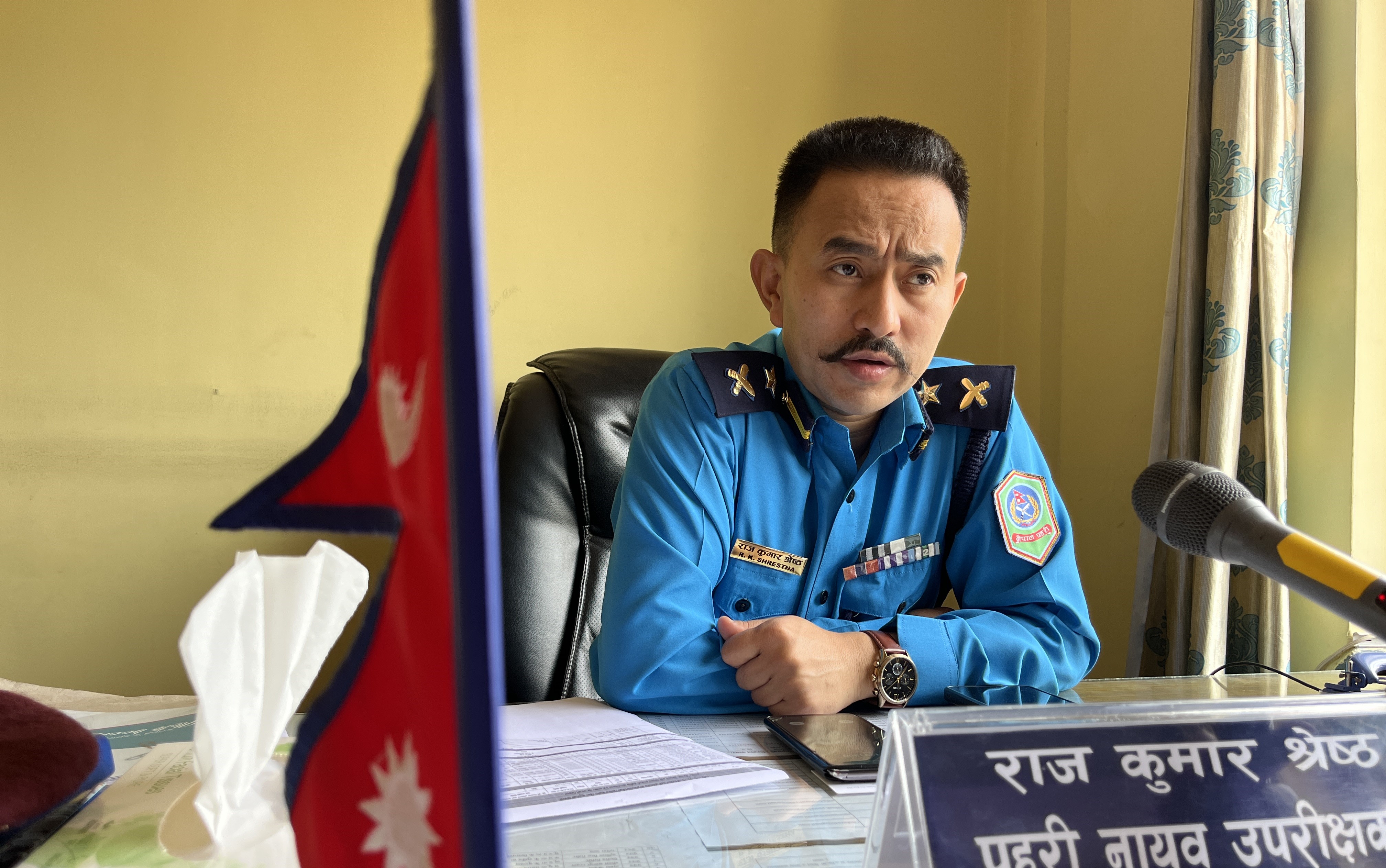 डिएसपी राजकुमार श्रेष्ठ