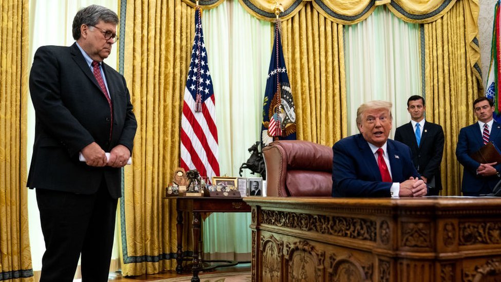 La reunión el 15 de julio de 2020 sobre MS-13 desde la Oficina Oval 