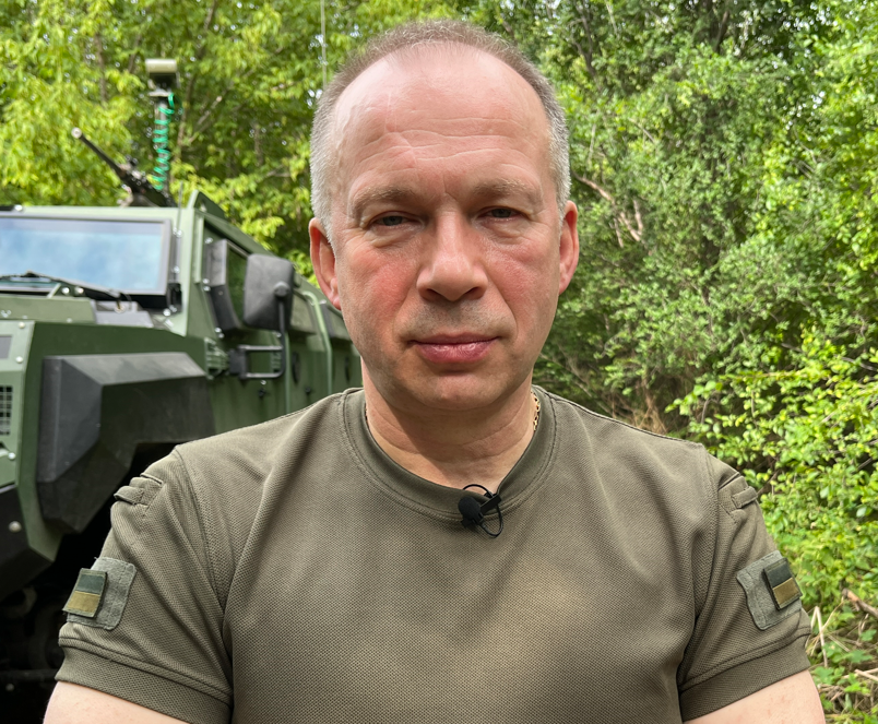 Gen Oleksandr Syrskyi, Commander of Ukraine's ground forces