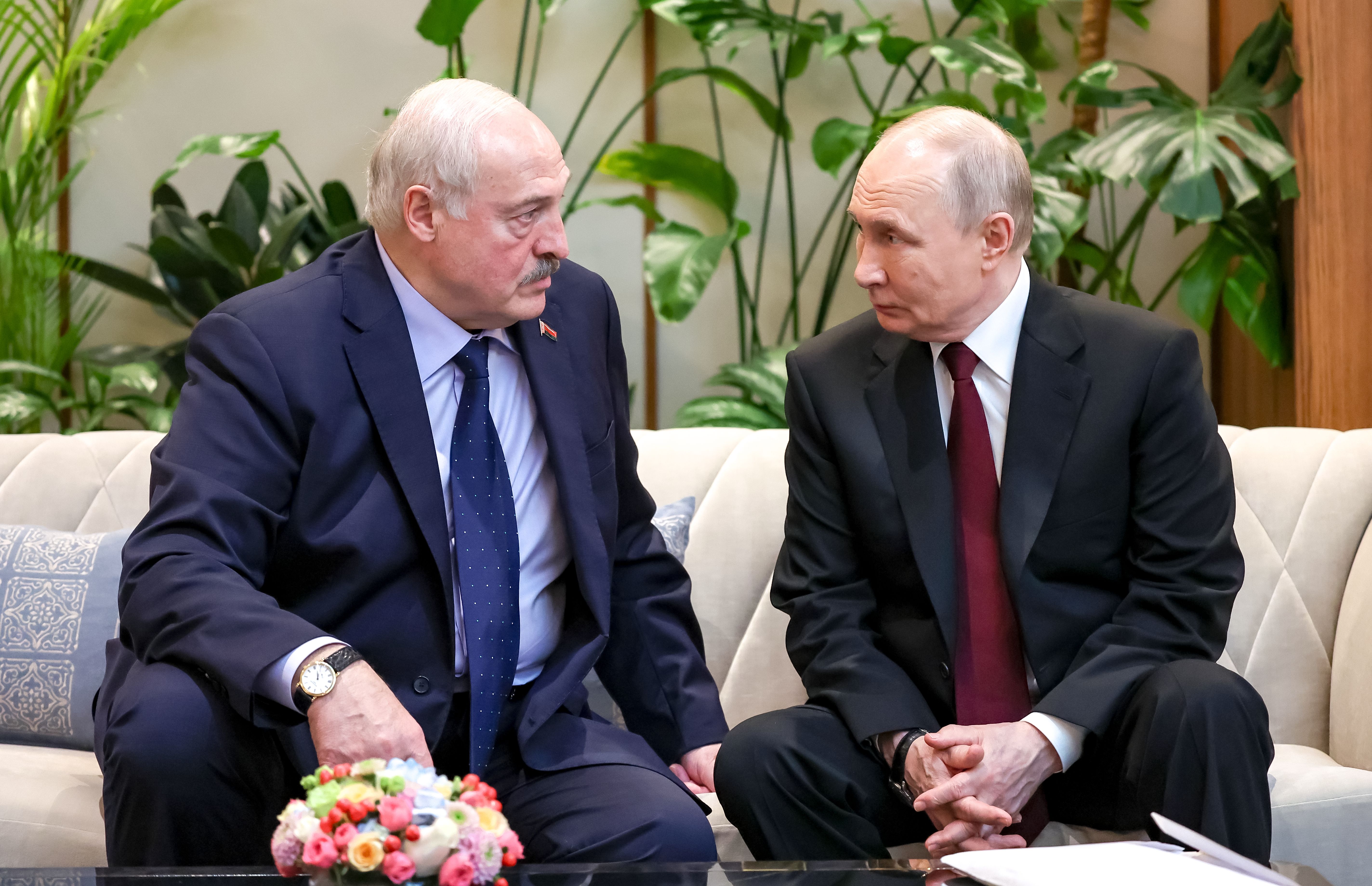 Lukashenko and Putin