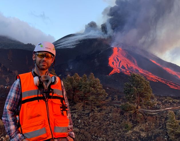 Matt Pankhurst, volcanologist