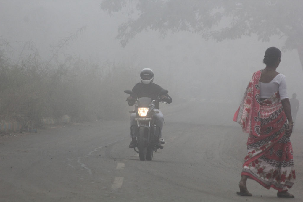 Smog in Delhi in 2017