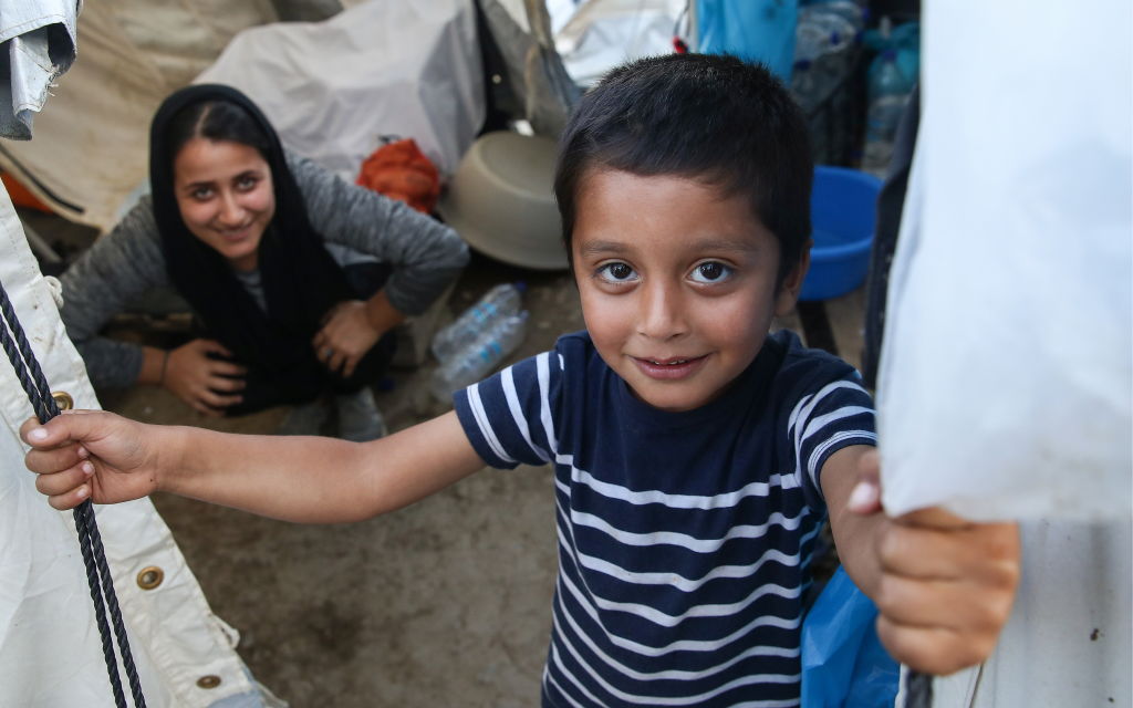 Afghan refugees in Greece, October 2019