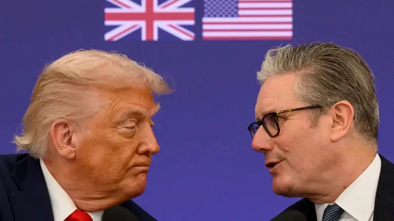 Trump and Starmer
