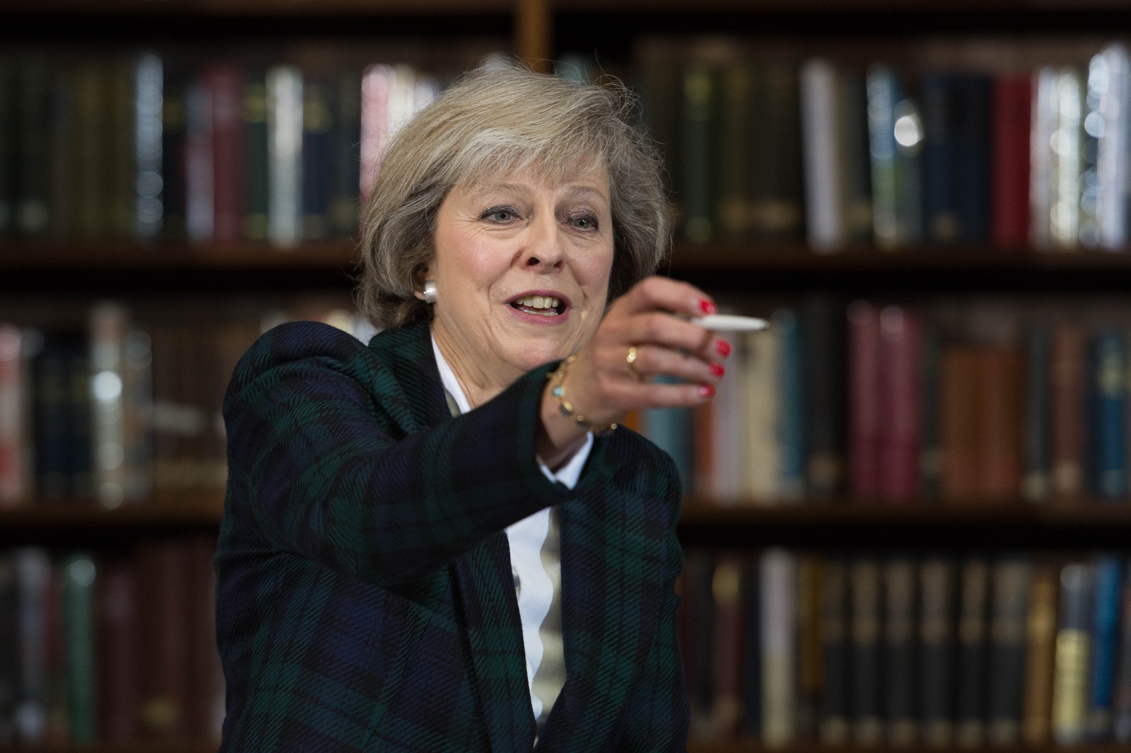 Theresa May launches her Conservative leadership campaign 