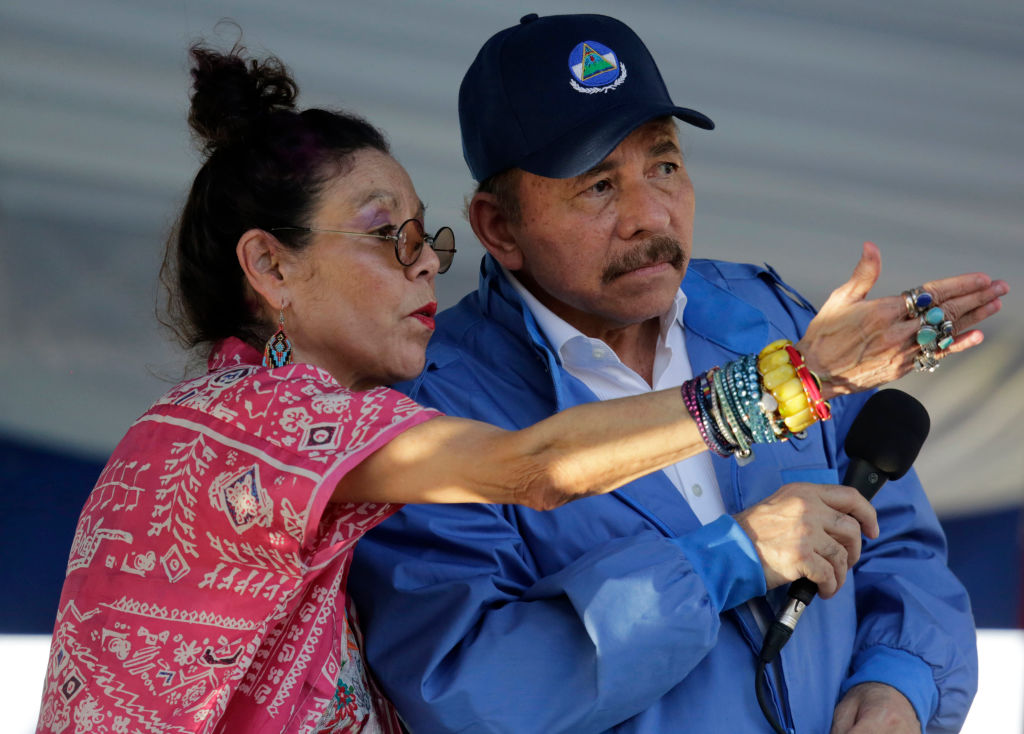 Daniel Ortega y Rosario Murillo. 