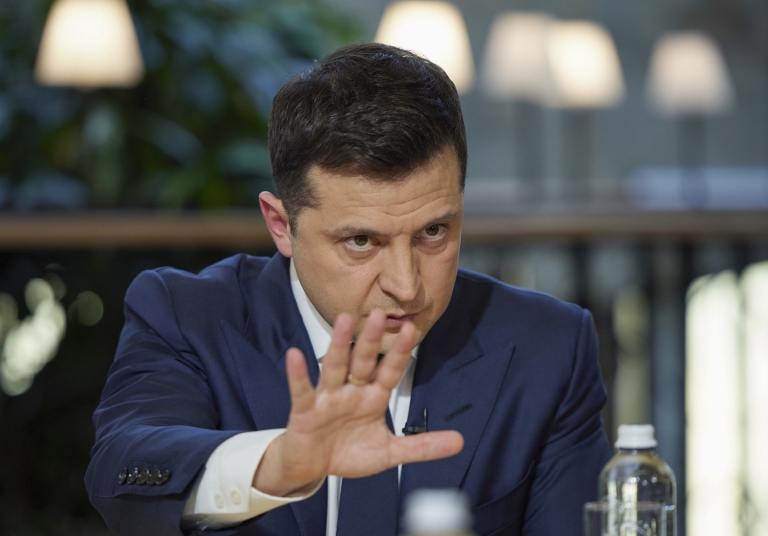 President Volodymy Zelensky