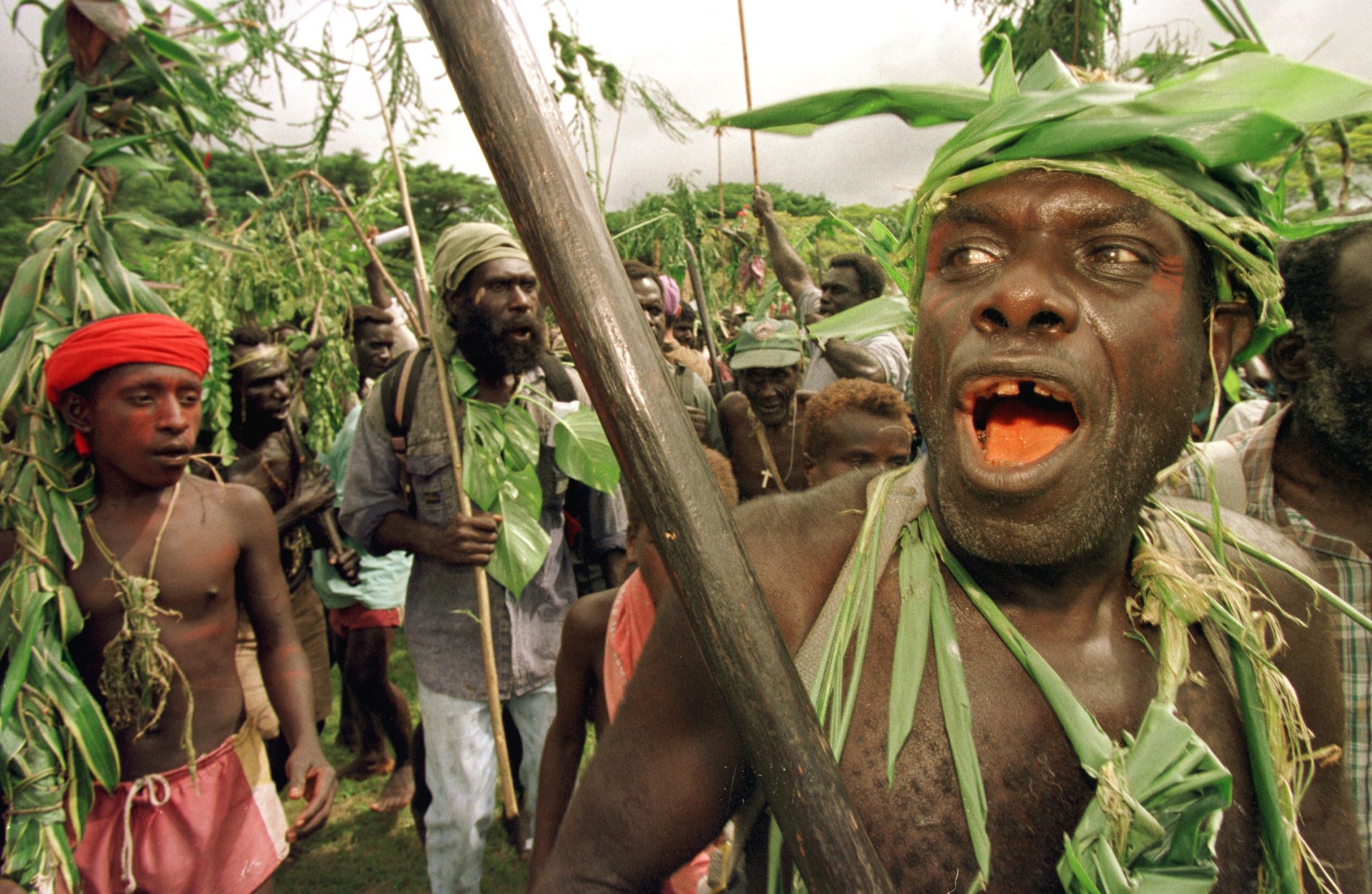 Bougainville guerrilla fighters