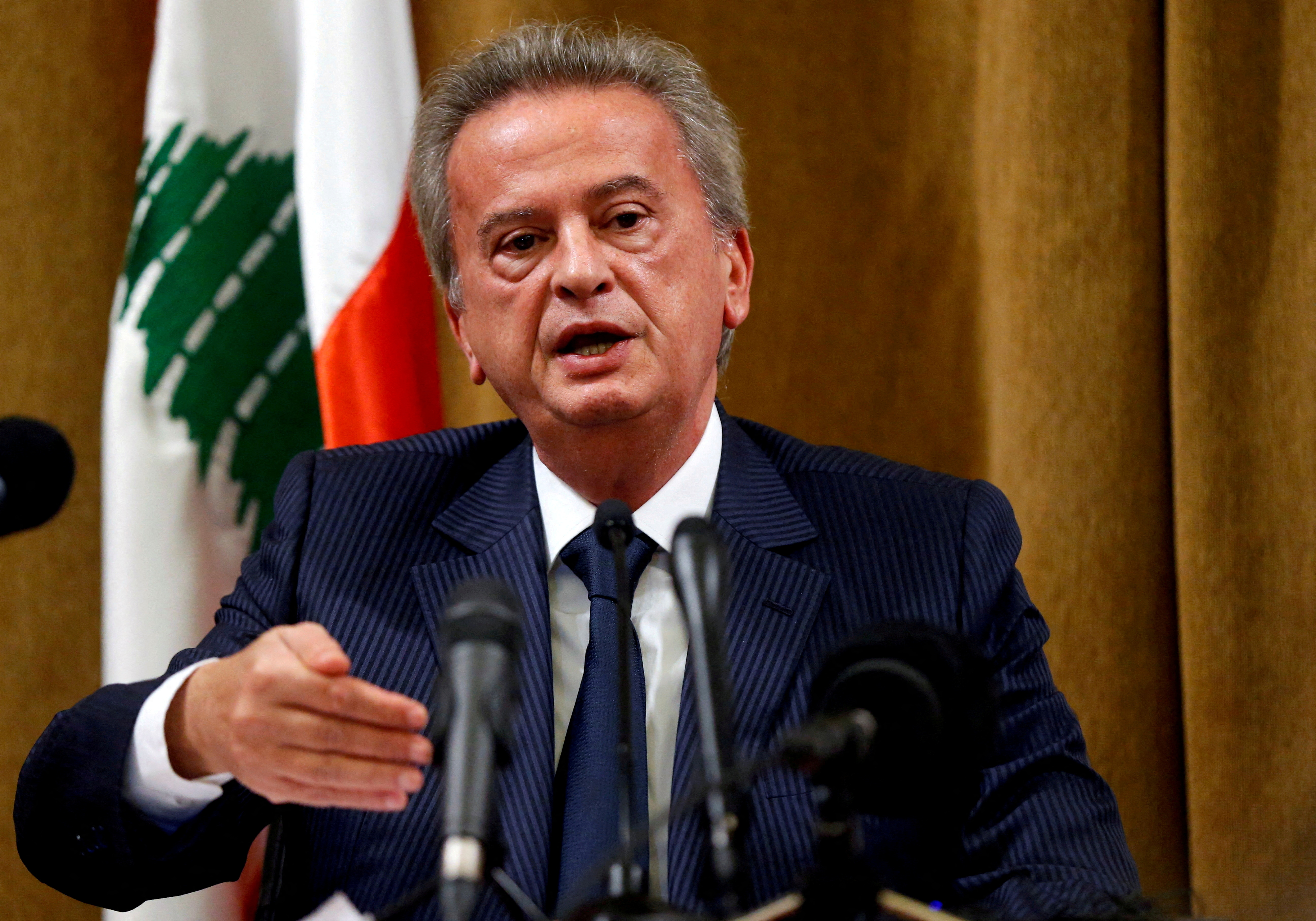 Riad Salameh, Lebanon's outgoing central bank governor