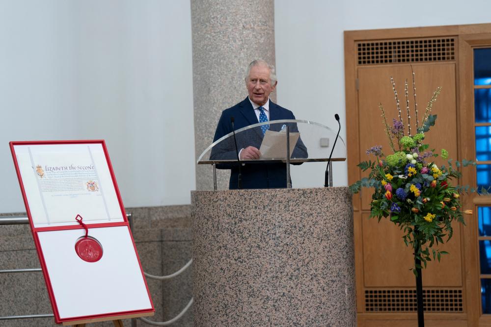 King Charles conferring city status to Milton Keynes