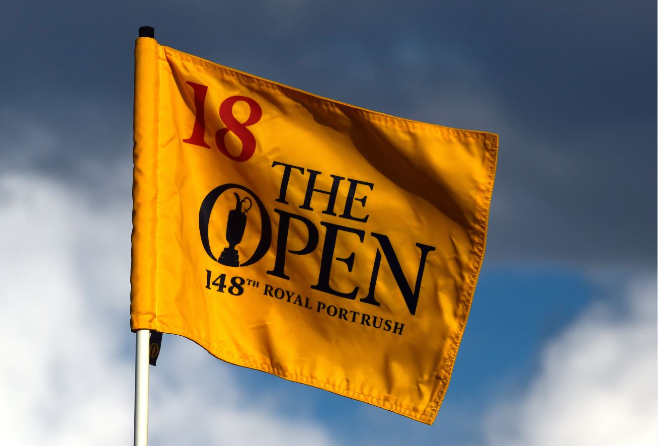 The Open flag Portrush 2019